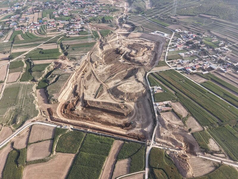 国庆一线掠影丨国庆坚守筑水脉 南城拐子水库建设跑出“加速度”